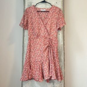 BB Dakota Pink Floral Dress